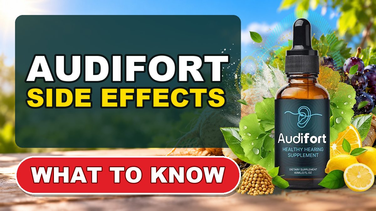 Audifort side effects: what the ingredients can do