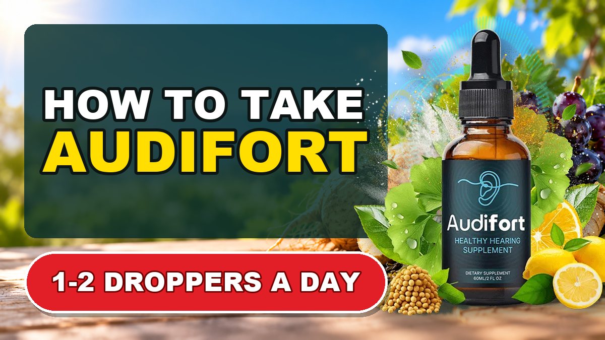 How to take Audifort: the dropper, the dose and the label